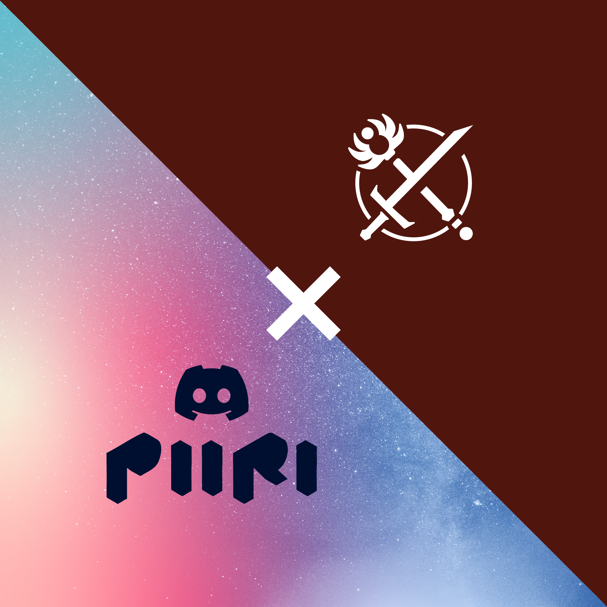 Tracon x Piiri Piiri Discord and Tracon Logos together