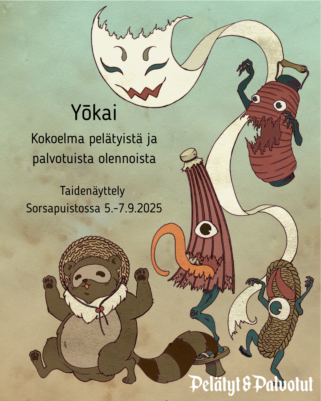 Yokai_Kokoelma_pelatyista_ja_palvotuista_olennoista